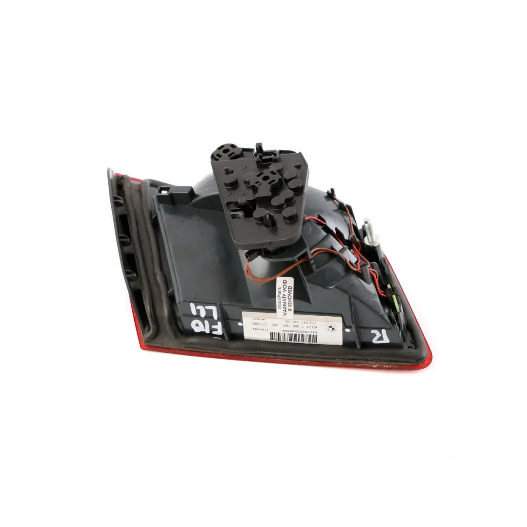 BMW F10 F10N LCI Feu Arrière Dans le Couvercle du Coffre Droite - SKU 7306164 - Numéro de pièce 7306164