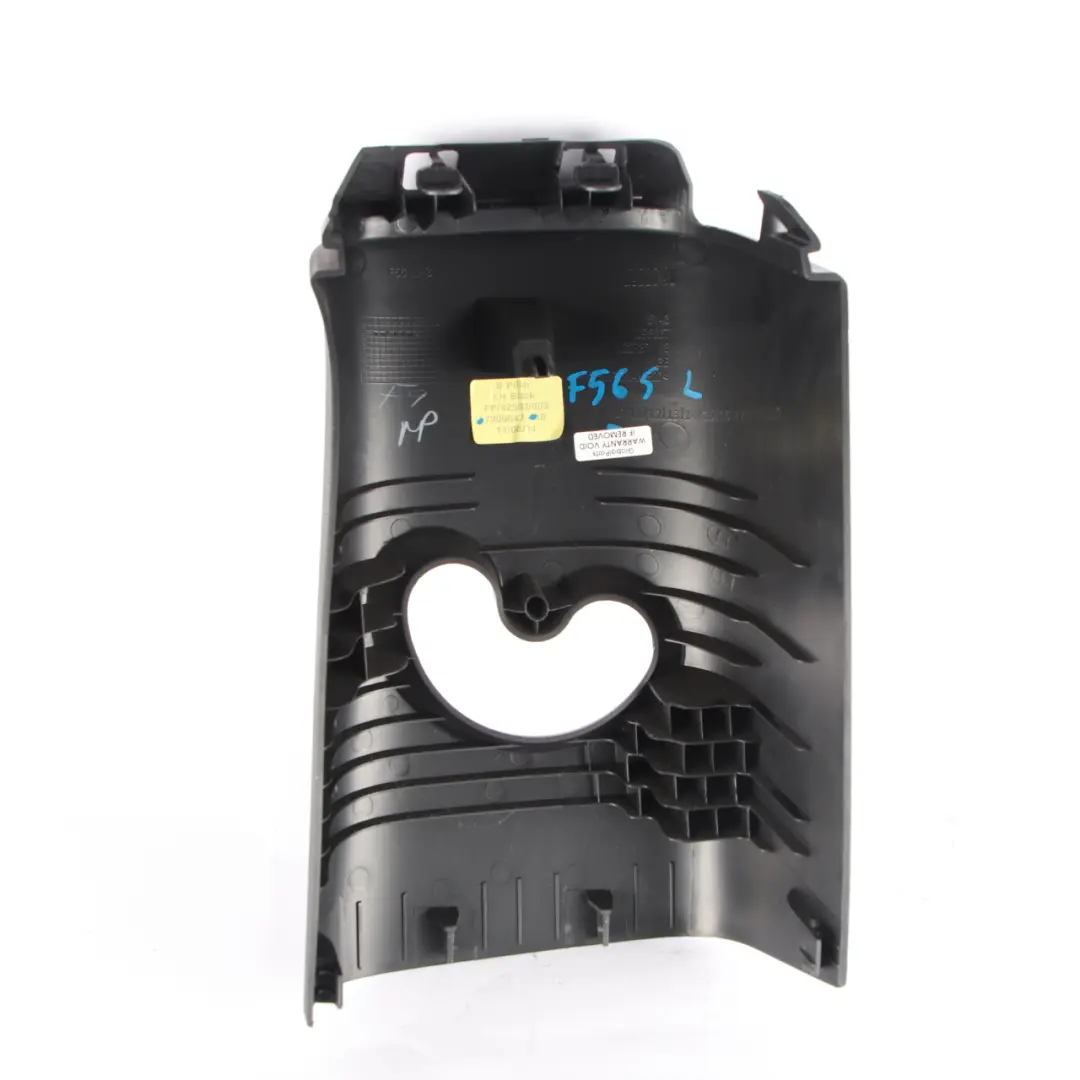 B-column Upper Left Trim N/S Black 7298667 to Mini Cooper F56 Cover with Part number 7306647 Mini Cooper F56 Cover B-column Upper Left Trim N/S Black 7298667 - SKU 7306647 - Part number 7306647