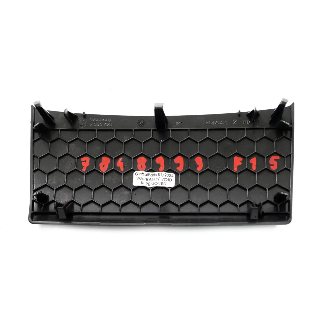 Panneau d'habillage du tableau de bord pour BMW F15 à propos du numéro de pièce 7306693 BMW F15 Panneau d'habillage du tableau de bord - SKU 7306693 - Numéro de pièce 7306693
