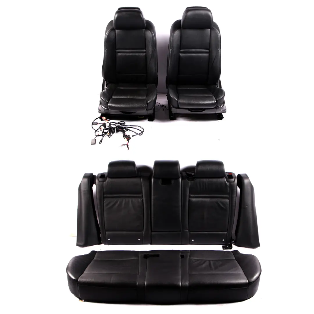 BMW X5 E70 Sport Black Leather Interior Seats Front Rear Seat Electric Memory - SKU 7307056 - Part number 7253236