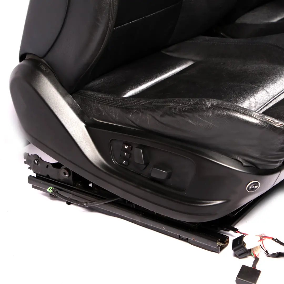 Leather Interior Seats Front Rear Seat Electric Memory to BMW X5 E70 Sport Black with Part number 7253236 BMW X5 E70 Sport Black Leather Interior Seats Front Rear Seat Electric Memory - SKU 7307056 - Part number 7253236