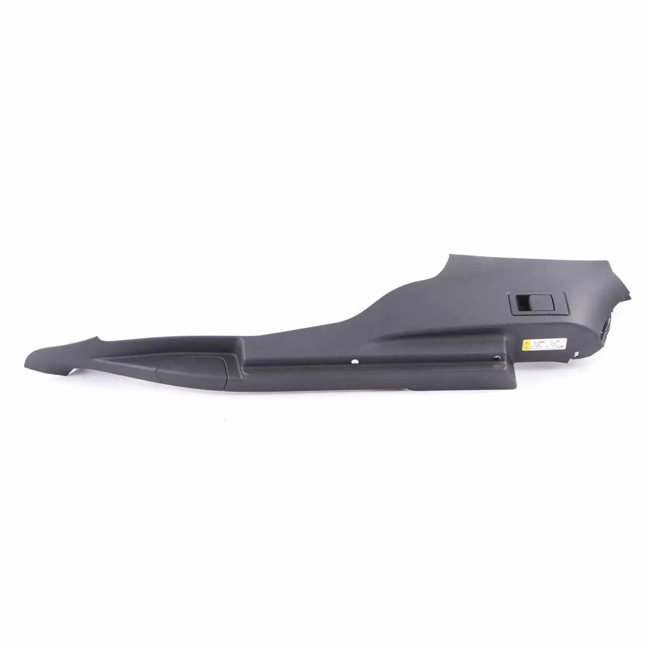 Trim bagagliaio BMW F34 GT posteriore sinistro pannello nero D-Pillar 7295591