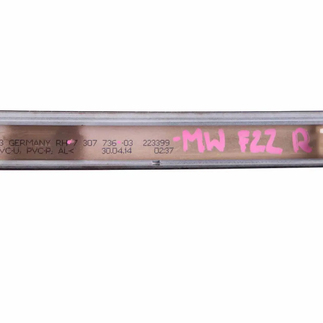 BMW F22 Listwa Dachowa Prawa Mineral White A96 - SKU 7307736-MW - Numer Części 7319536