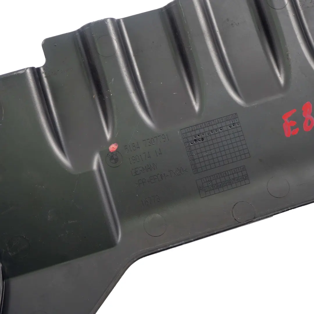 Bumper Lower Covering Cover Panel to BMW X1 E84 Rear with Part number 7307791 BMW X1 E84 Rear Bumper Lower Covering Cover Panel - SKU 7307791 - Part number 7307791