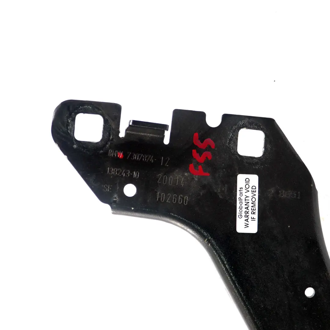 Staffa Supporto Faro Pannello Laterale Anteriore Destro per Mini F55 F56 F57 con numero di parte 7307874 Mini F55 F56 F57 Staffa Supporto Faro Pannello Laterale Anteriore Destro - SKU 7307874 - Numero di parte 7307874