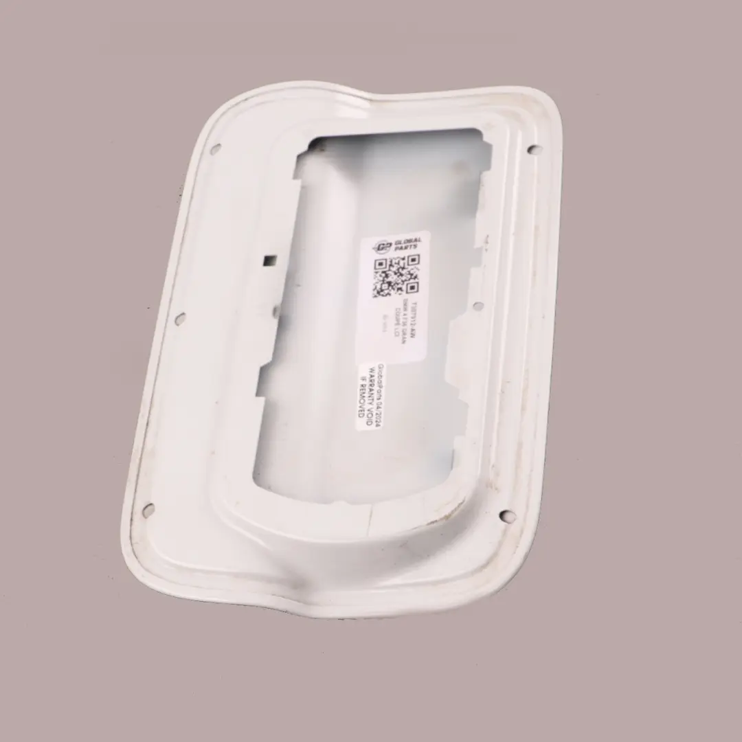 Fill In Flap Cover Cap Alpinweiss Alpine White 3 - 300 to BMW F36 Gran Coupe Fuel with Part number 7307912 BMW F36 Gran Coupe Fuel Fill In Flap Cover Cap Alpinweiss Alpine White 3 - 300 - SKU 7307912-AW - Part number 7307912
