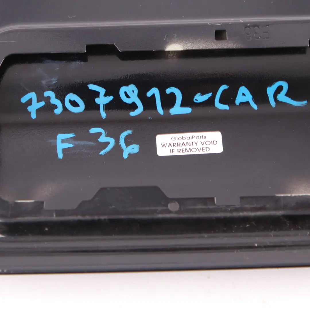 Fill In Flap Filler Cap Carbon Black - 416 to BMW F36 Gran Coupe Fuel Cover with Part number 7307912 BMW F36 Gran Coupe Fuel Cover Fill In Flap Filler Cap Carbon Black - 416 - SKU 7307912-CAR - Part number 7307912