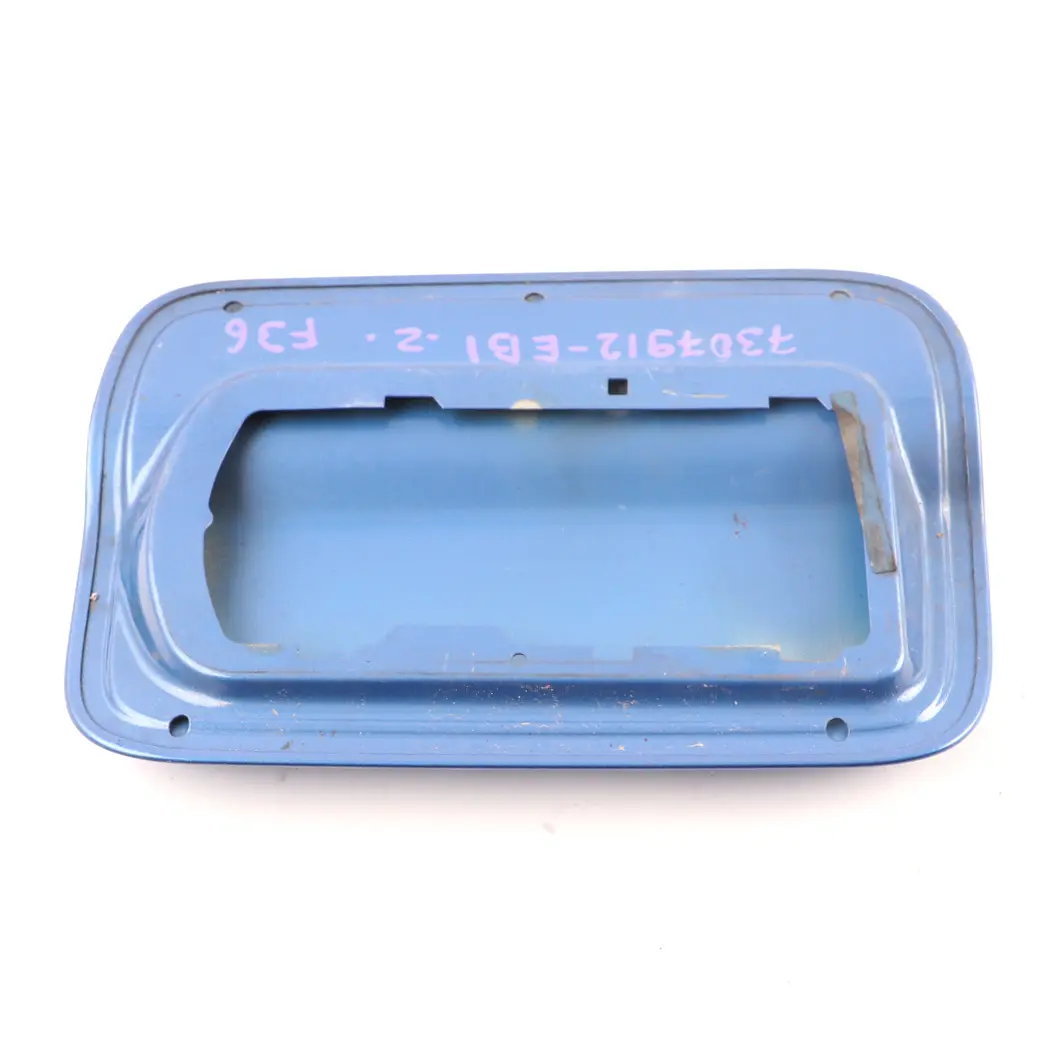 BMW F36 Gran Coupe Fuel Cover Fill In Flap Filler Cap Estoril Blue Metallic B45 - SKU 7307912-EB1 - Part number 7307912