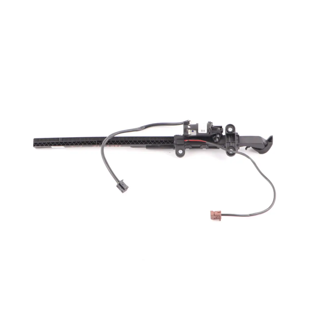 Belt Feeder Front Left N/S Handover Arm Chrome to BMW F32 F82 M4 Seat with Part number 7307915 BMW F32 F82 M4 Seat Belt Feeder Front Left N/S Handover Arm Chrome - SKU 7307915 - Part number 7307915