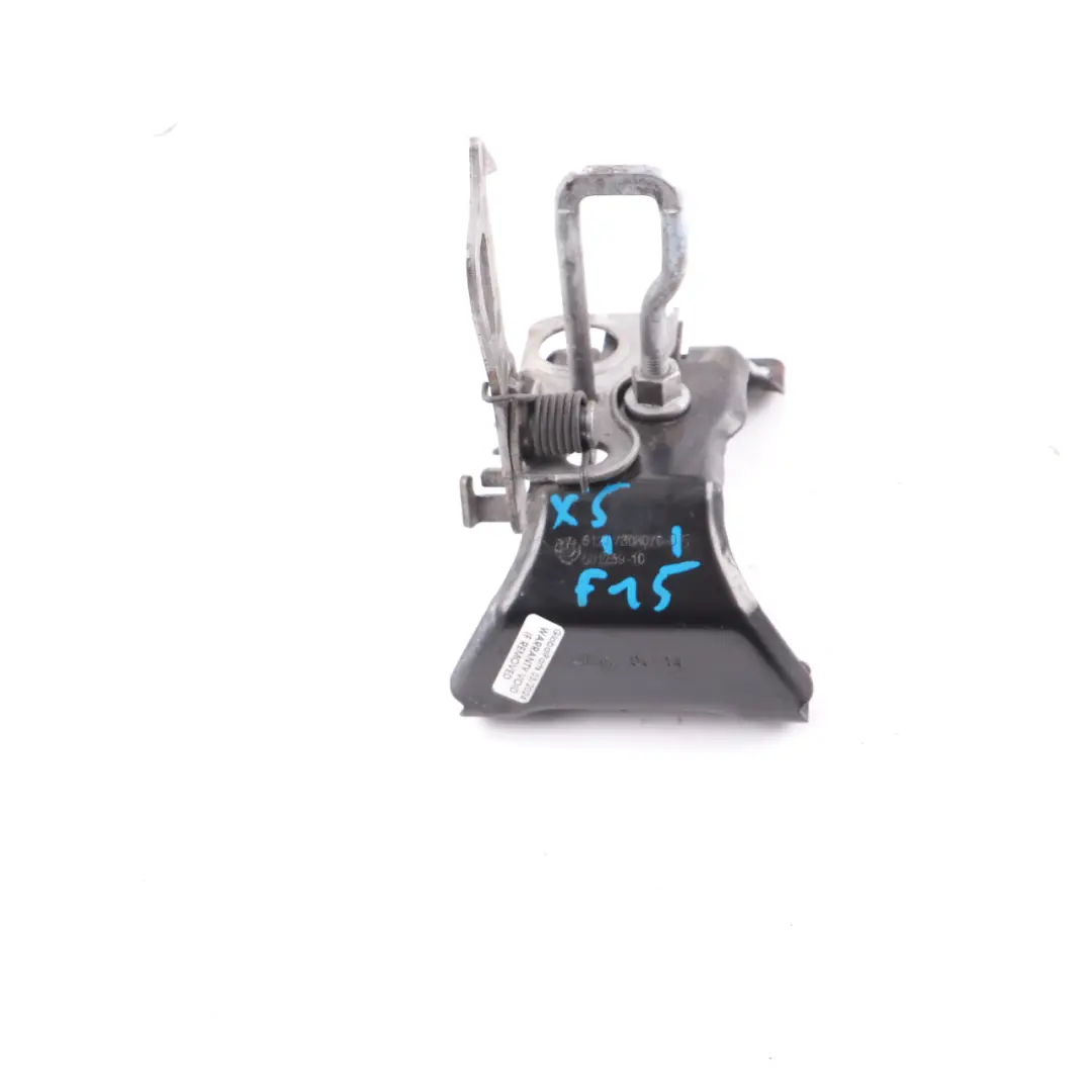 Zamek Rygiel Maski Przód Lewo do BMW X5 F15 X6 F16 o numerze 7308076 BMW X5 F15 X6 F16 Zamek Rygiel Maski Przód Lewo - SKU 7308076 - Numer Części 7308076