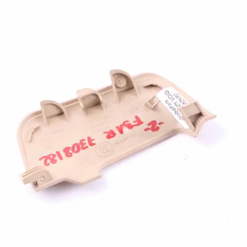 Seat Belt Cover BMW F30 F31 F34 F36 Catch Front Right O/S Venetobeige 7263514 - SKU 7308182 - Part number 7308182