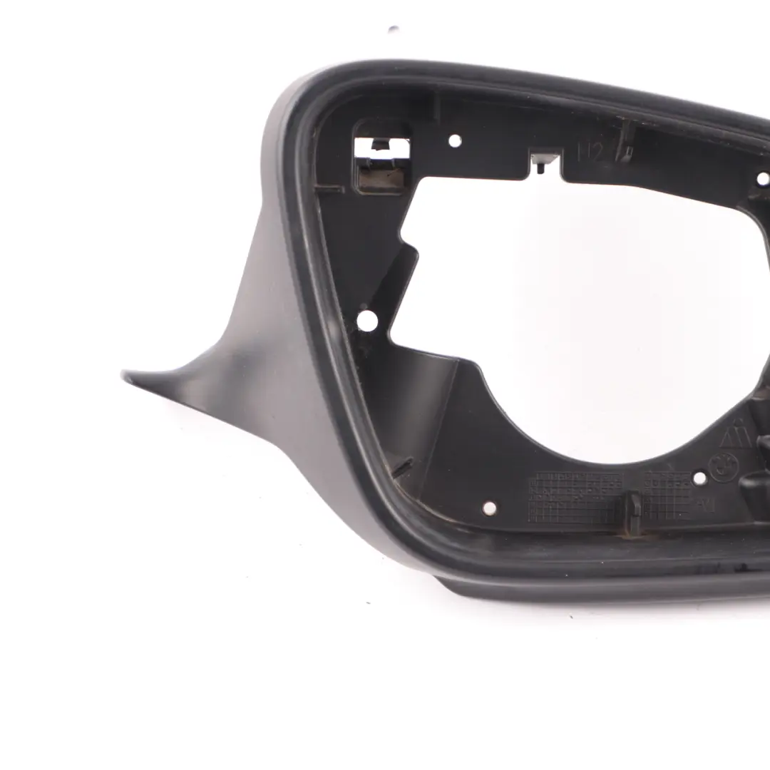  Housing BMW F10 F11 LCI Wing Mirror Support Ring Frame Right O/S Black - SKU 7308640 - Part number 7308640