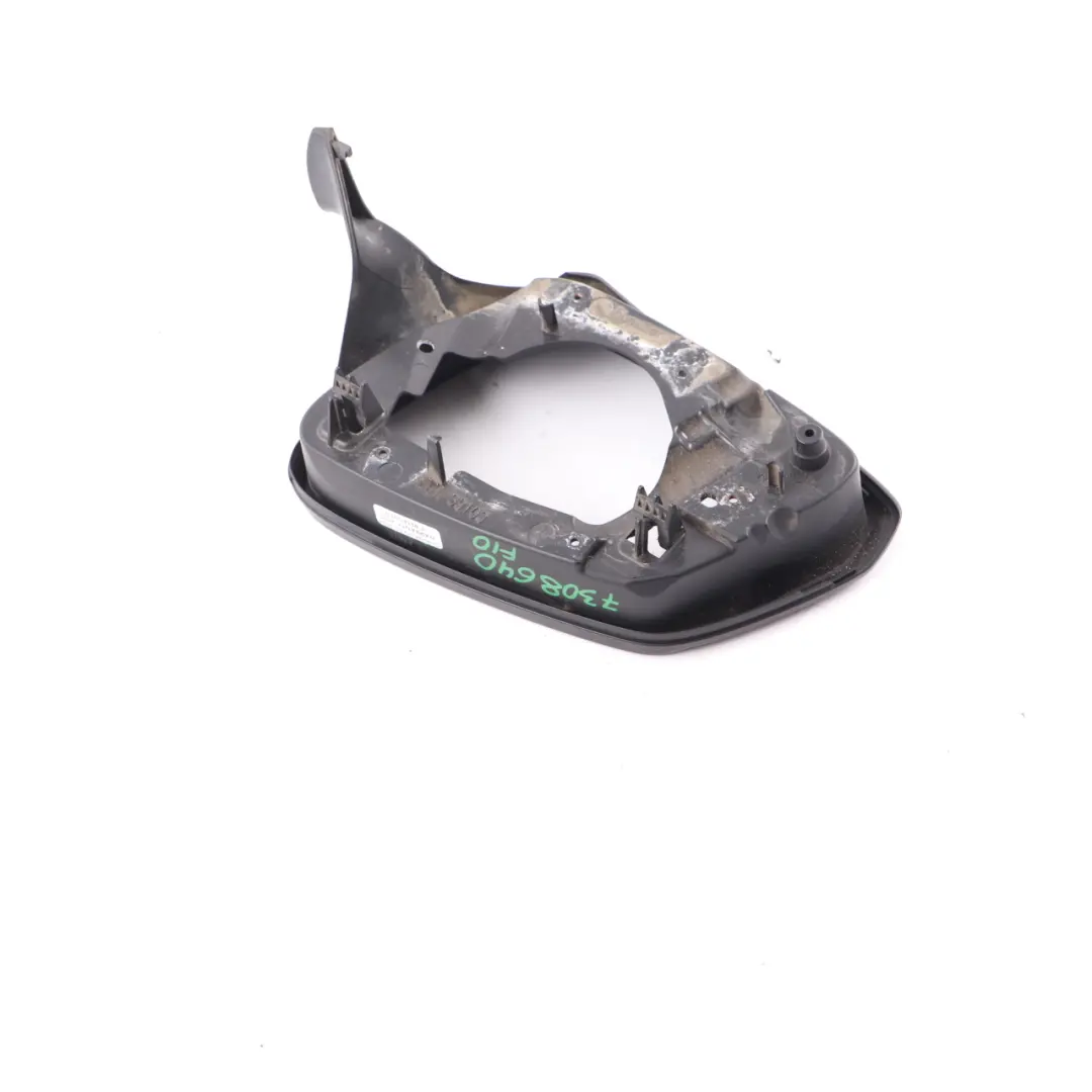  Alloggiamento BMW F10 F11 LCI Specchietto retrovisore anello destro Nero - SKU 7308640 - Numero di parte 7308640