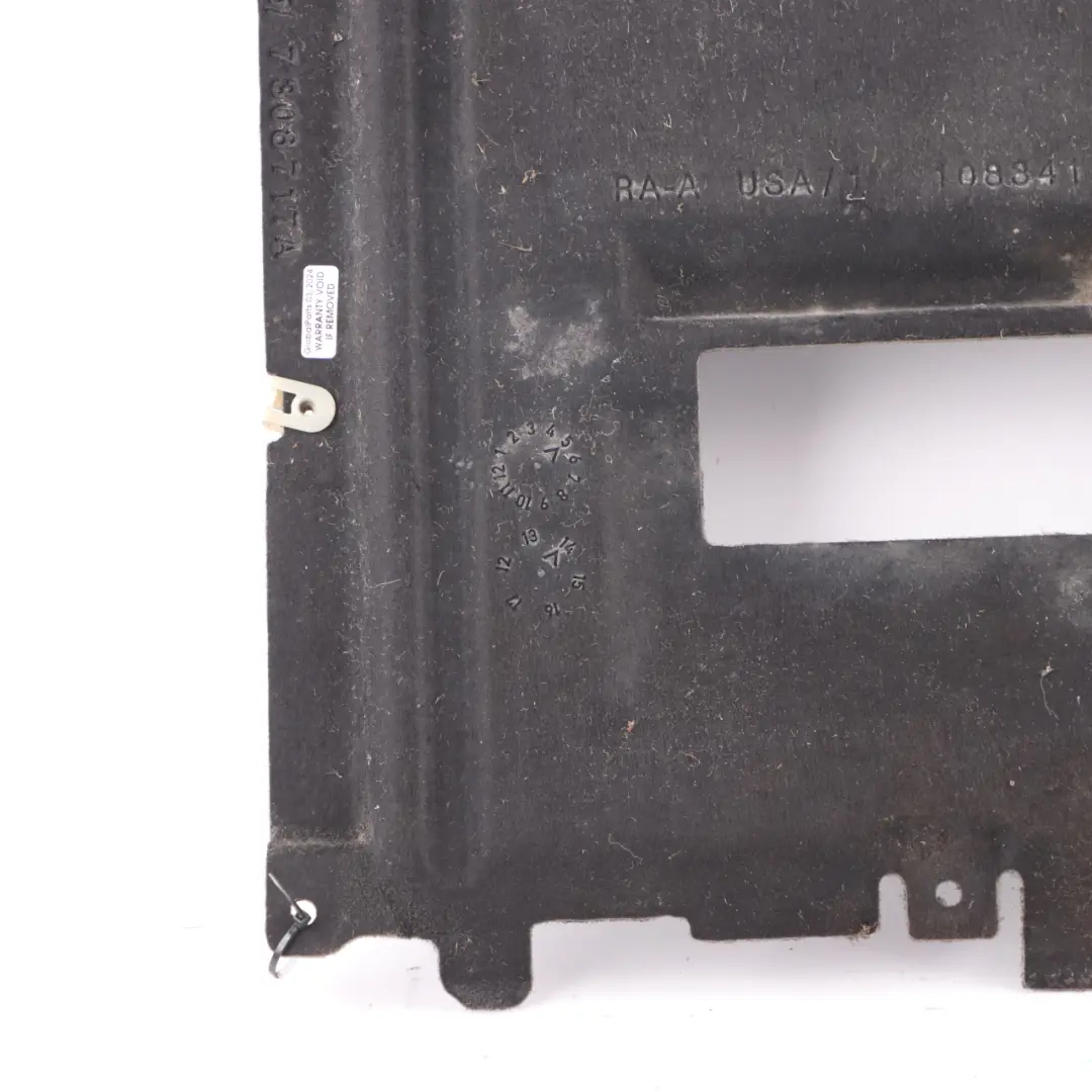 BMW X5 F15 Underbody Tray Panel Front Central Underfloor Shield Covering - SKU 7308679 - Part number 7308679