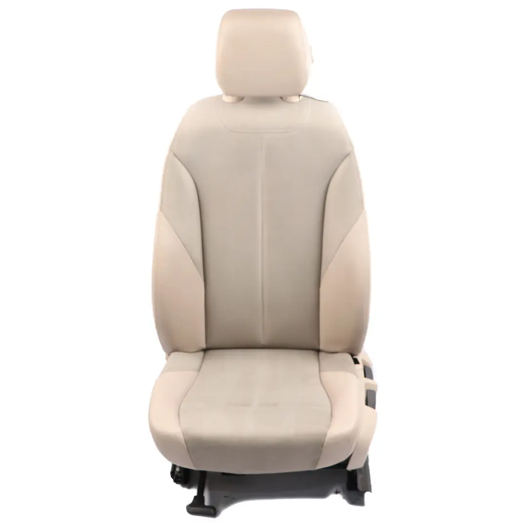 Front Seat BMW F30 F31 Left N/S Interior Cloth Fabric Leather Breeze Oyster to with Part number 7308725 Front Seat BMW F30 F31 Left N/S Interior Cloth Fabric Leather Breeze Oyster - SKU 7308725 - Part number 7308725