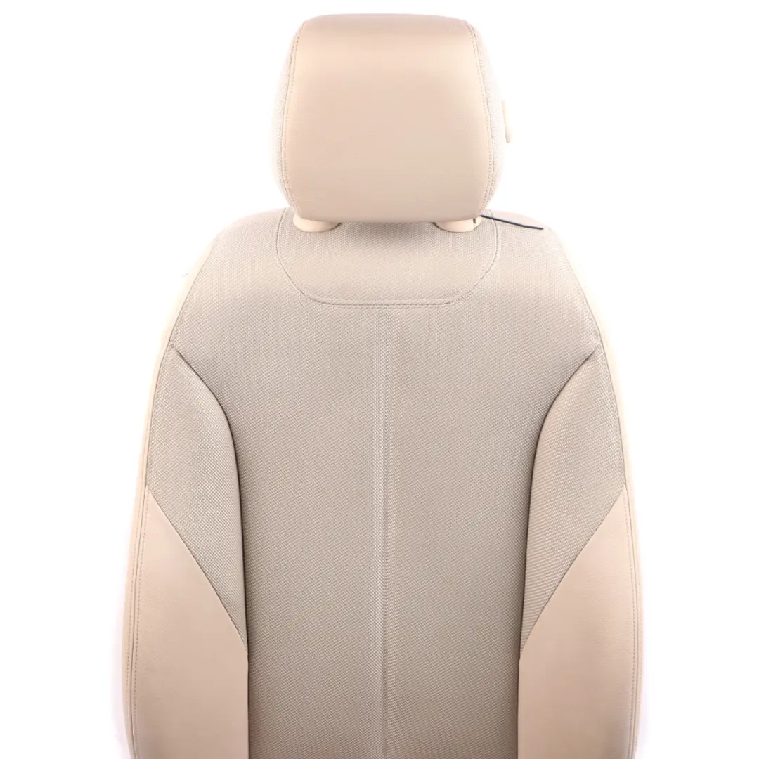  Front Seat BMW F30 F31 Left N/S Interior Cloth Fabric Leather Breeze Oyster - SKU 7308725 - Part number 7308725
