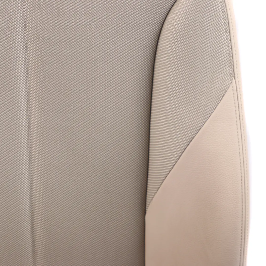 Front Seat BMW F30 F31 Left N/S Interior Cloth Fabric Leather Breeze Oyster to with Part number 7308725 Front Seat BMW F30 F31 Left N/S Interior Cloth Fabric Leather Breeze Oyster - SKU 7308725 - Part number 7308725