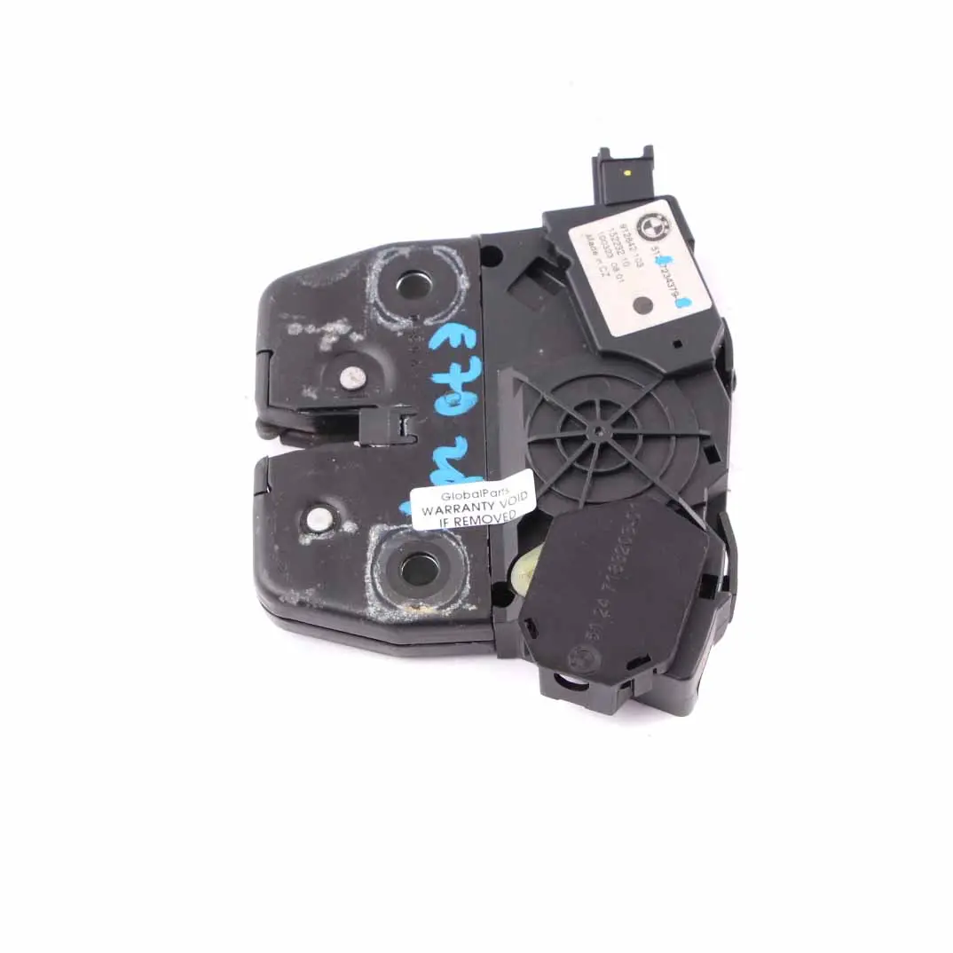 Lock Upper Trunk Lid Catch Latch Rear 7234379 to BMW X5 Series E70 with Part number 7308849 BMW X5 Series E70 Lock Upper Trunk Lid Catch Latch Rear 7234379 - SKU 7308849-2 - Part number 7308849