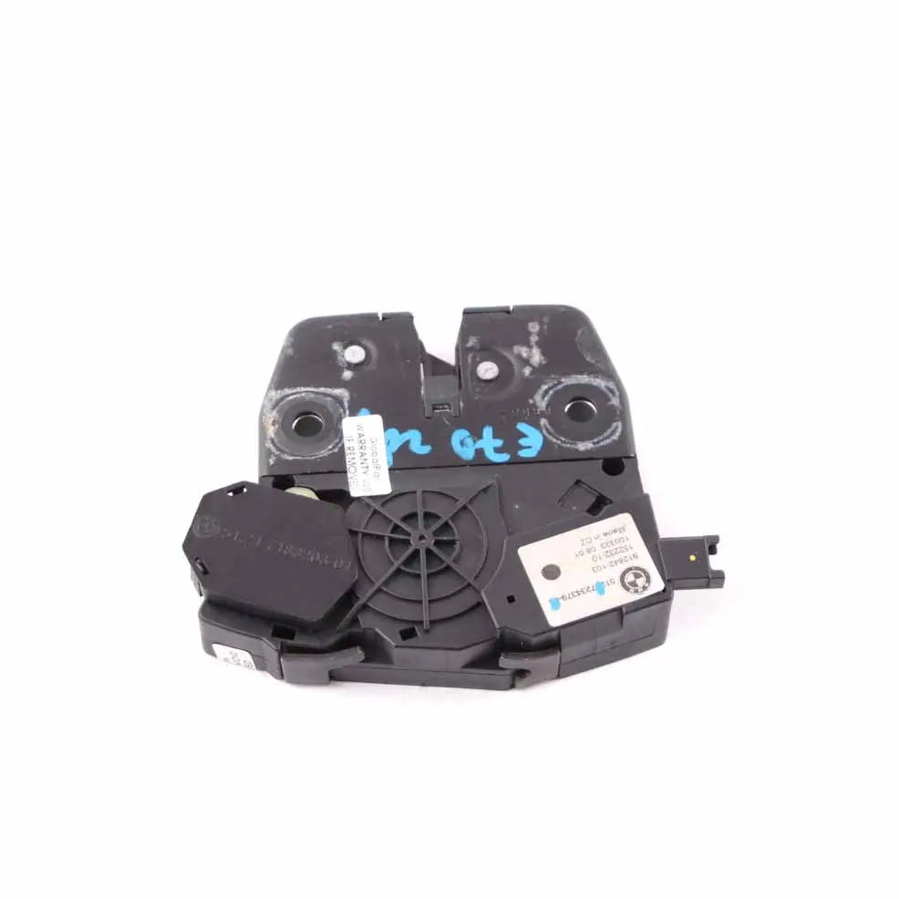 BMW X5 Series E70 Lock Upper Trunk Lid Catch Latch Rear 7234379 - SKU 7308849-2 - Part number 7308849