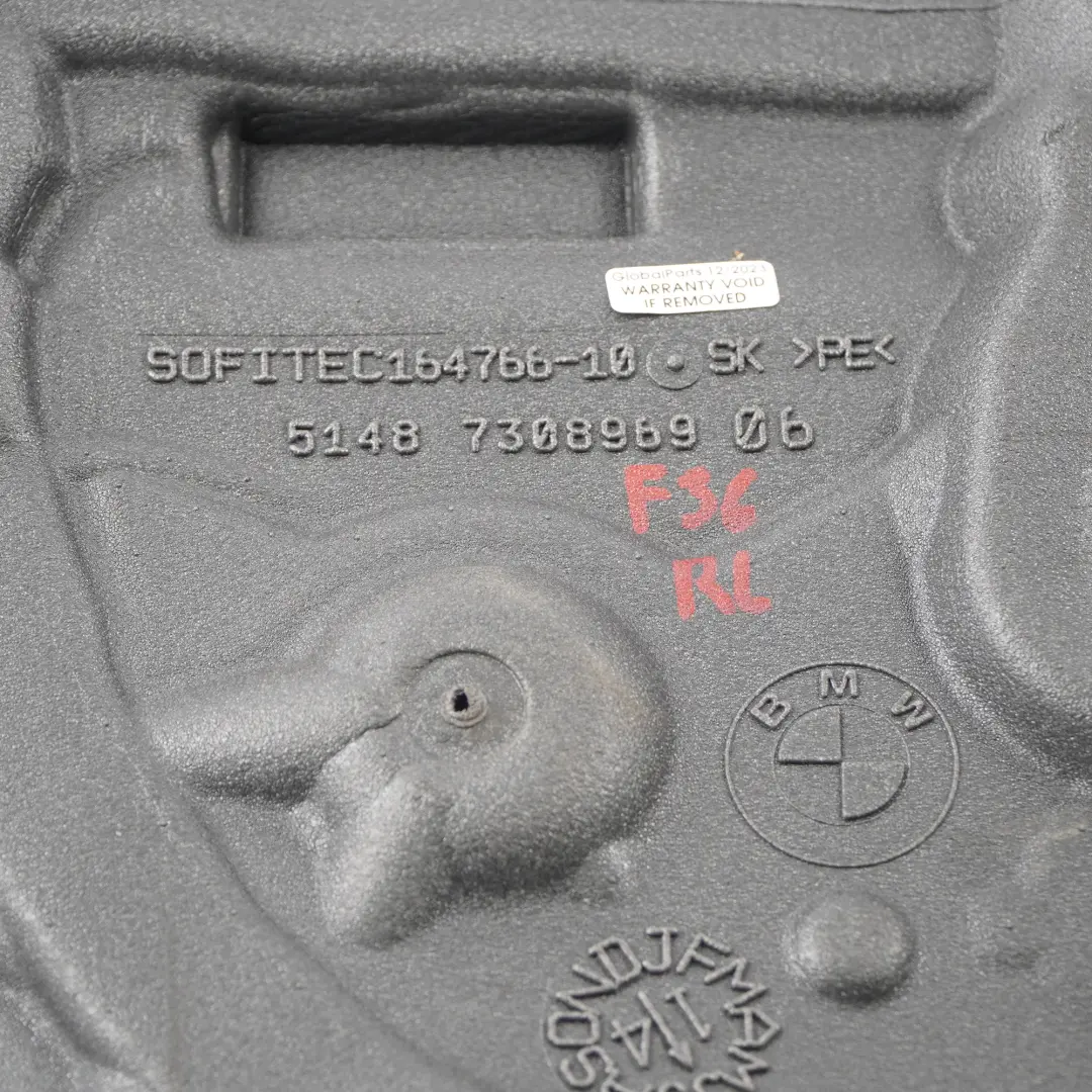 Schalldämmung Isoliermatte Tür hinten links für BMW F36 mit Teilenummer 7308969 BMW F36 Schalldämmung Isoliermatte Tür hinten links - SKU 7308969 - Teilenummer 7308969