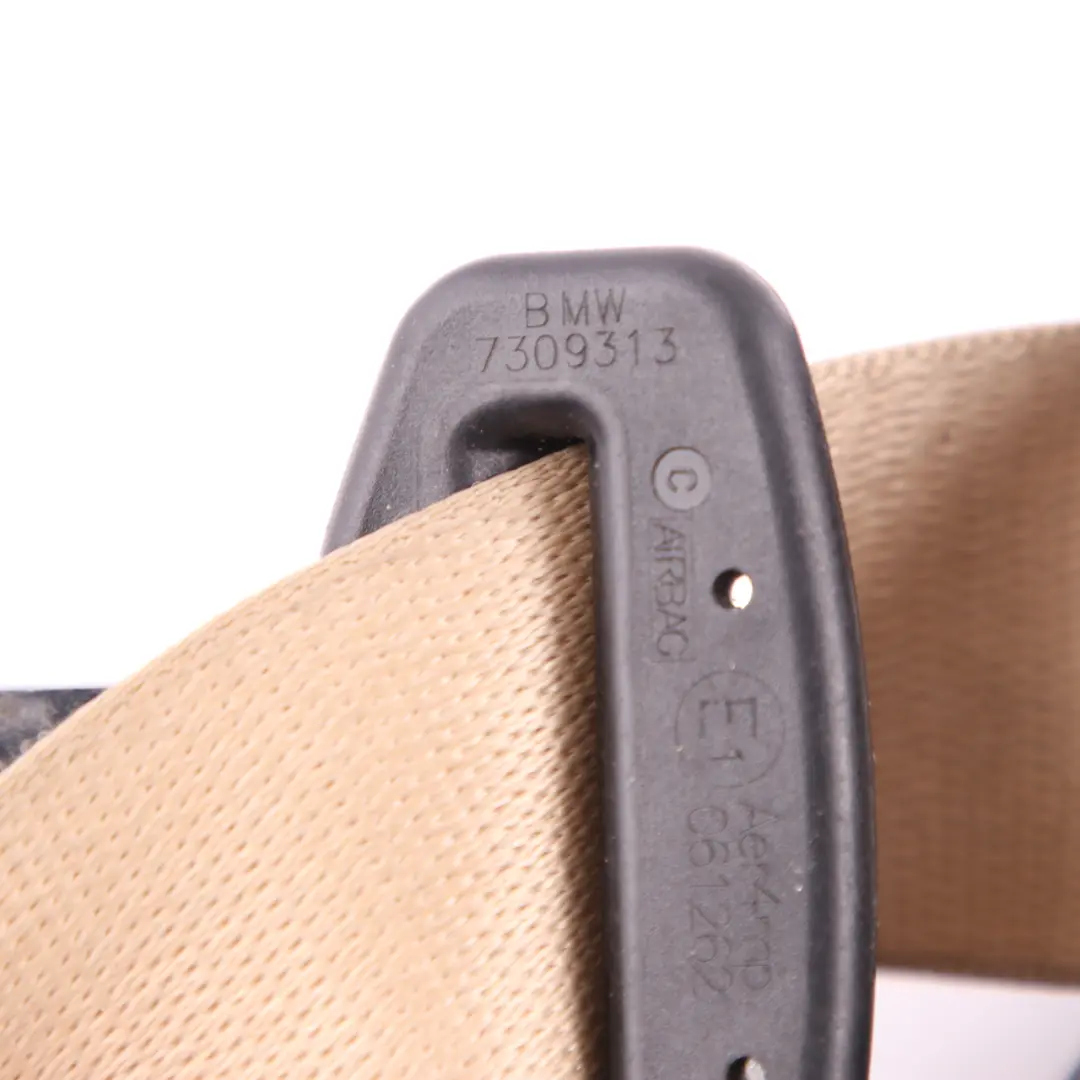 Ceinture de sécurité supérieure avant gauche Venetobeige pour BMW F20 F21 F30 F31 à propos du numéro de pièce 7309313 BMW F20 F21 F30 F31 Ceinture de sécurité supérieure avant gauche Venetobeige - SKU 7309313 - Numéro de pièce 7309313
