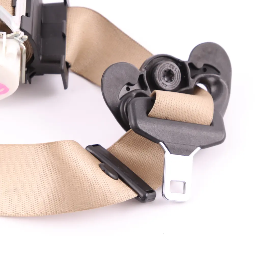 Belt BMW F20 F21 F30 F31 Upper Seatbelt Front Left N/S Venetobeige to Seat with Part number 7309313 Seat Belt BMW F20 F21 F30 F31 Upper Seatbelt Front Left N/S Venetobeige - SKU 7309313 - Part number 7309313