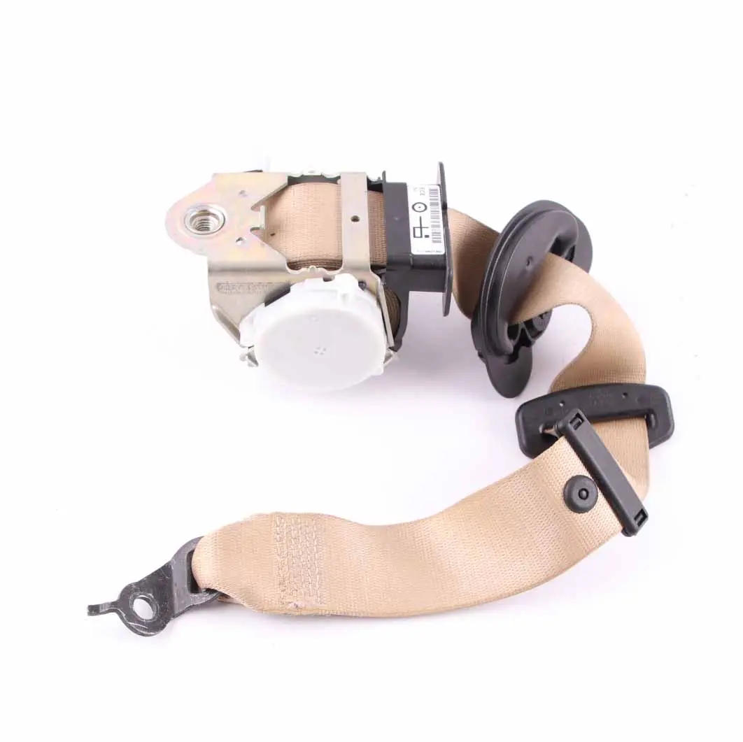 Belt BMW F20 F21 F30 F31 Upper Seatbelt Front Left N/S Venetobeige to Seat with Part number 7309313 Seat Belt BMW F20 F21 F30 F31 Upper Seatbelt Front Left N/S Venetobeige - SKU 7309313 - Part number 7309313