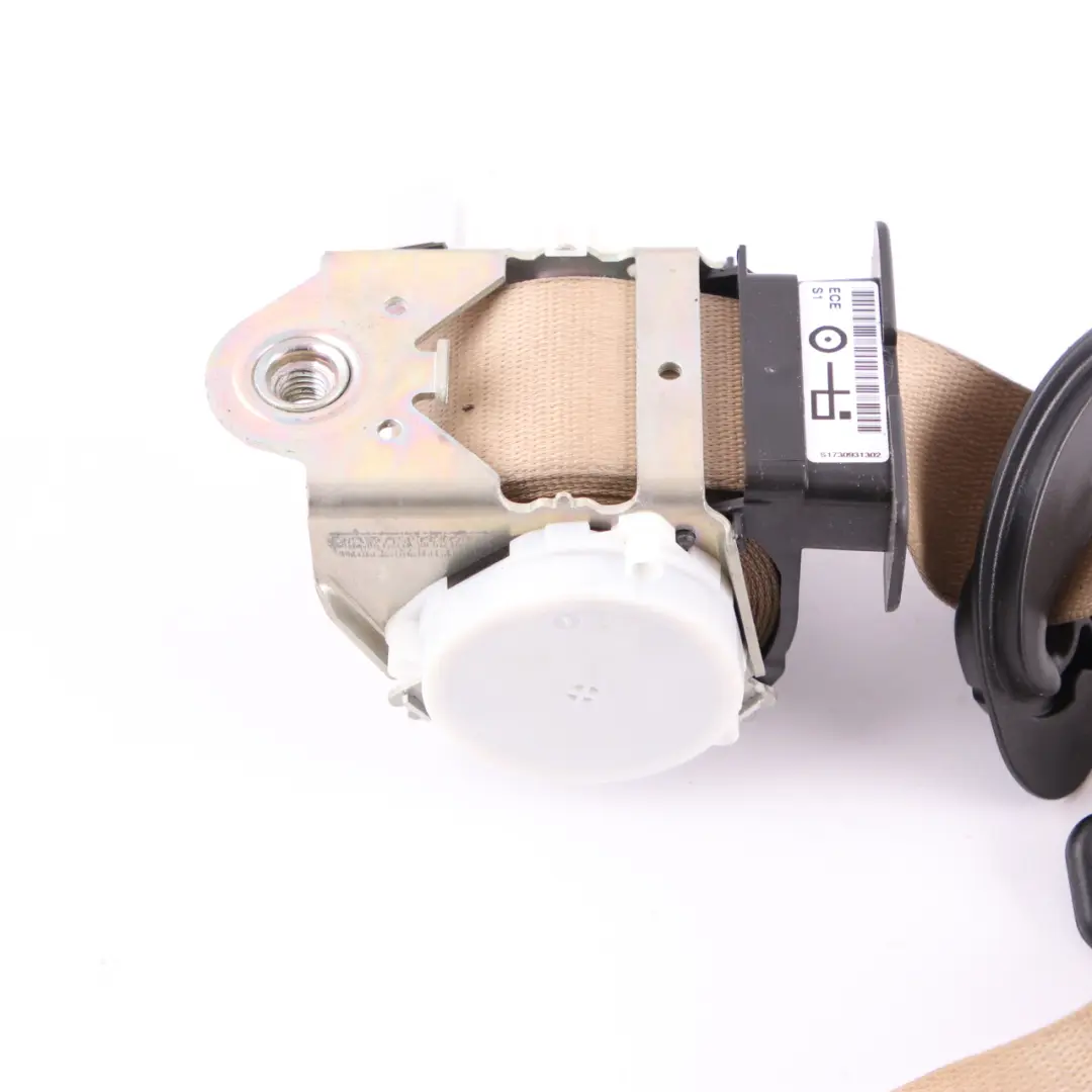 Ceinture de sécurité supérieure avant gauche Venetobeige pour BMW F20 F21 F30 F31 à propos du numéro de pièce 7309313 BMW F20 F21 F30 F31 Ceinture de sécurité supérieure avant gauche Venetobeige - SKU 7309313 - Numéro de pièce 7309313