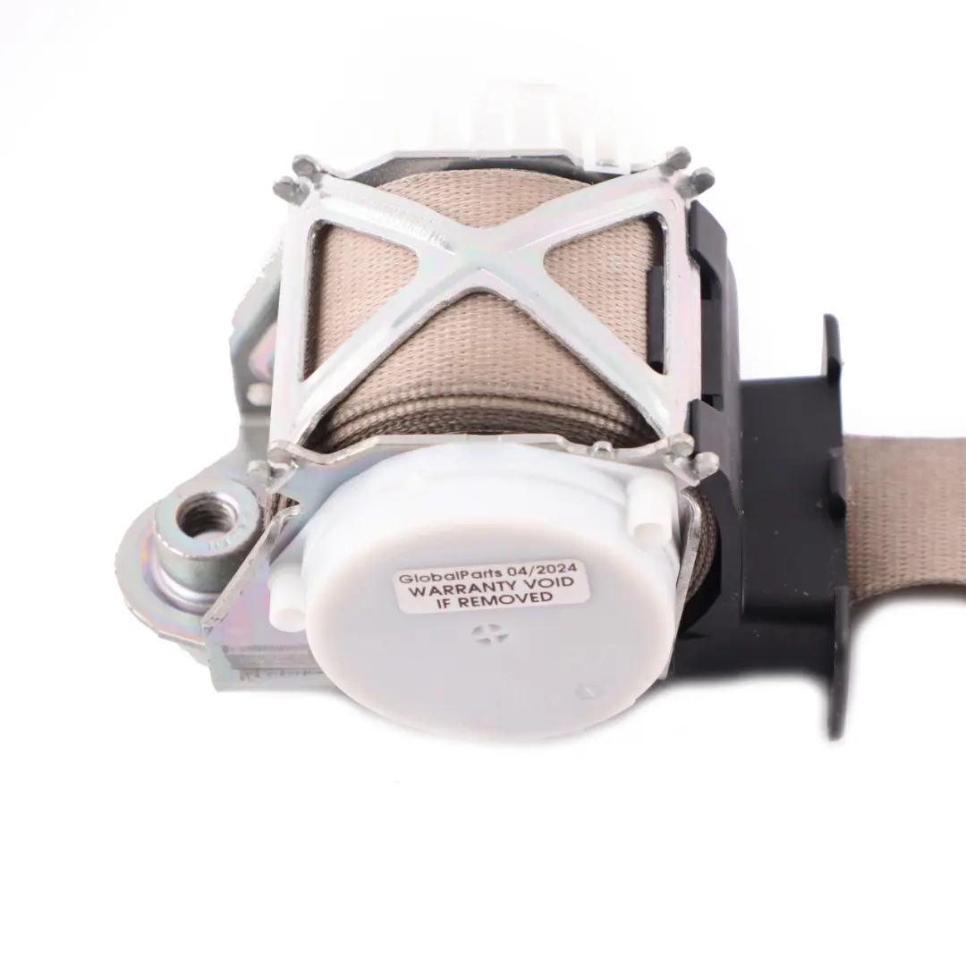 Belt F21 LCI F22 F32 Front Upper Seatbelt Right O/S Oyster to Seat with Part number 7309322 Seat Belt F21 LCI F22 F32 Front Upper Seatbelt Right O/S Oyster - SKU 7309322 - Part number 7309322