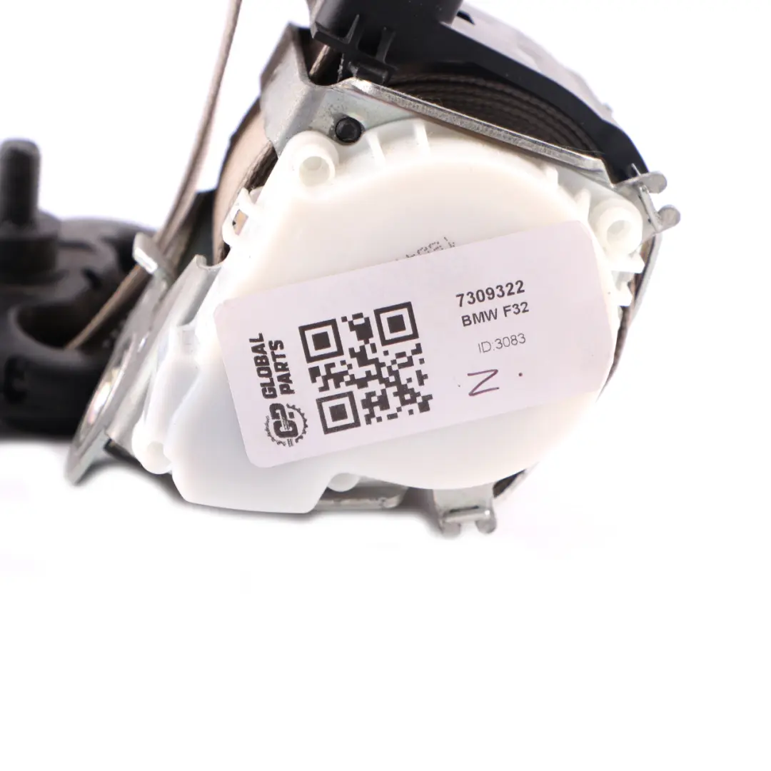 Belt F21 LCI F22 F32 Front Upper Seatbelt Right O/S Oyster to Seat with Part number 7309322 Seat Belt F21 LCI F22 F32 Front Upper Seatbelt Right O/S Oyster - SKU 7309322 - Part number 7309322