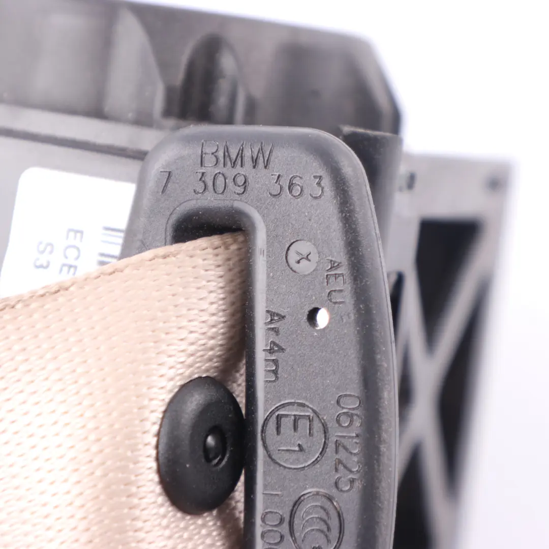 BMW F20 F30 F31 Pas Bezpieczeństwa Zewnętrzny Tył Tylny Lewy Prawy - SKU 7309363 - Numer Części 7309363