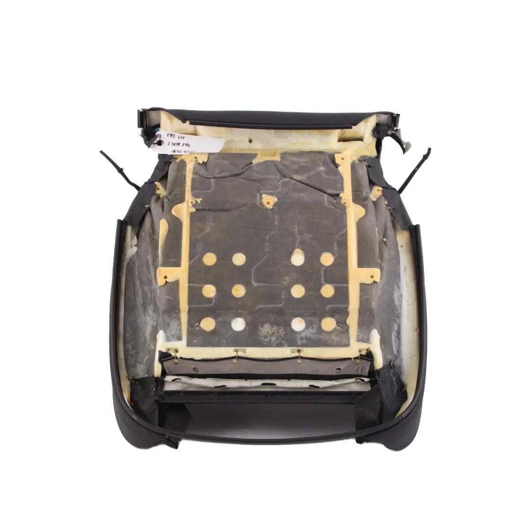 Front Seat Cover BMW E92 Coupe Sport Left Right N/O/S Leather Trim Panel Black to with Part number 7309394 Front Seat Cover BMW E92 Coupe Sport Left Right N/O/S Leather Trim Panel Black - SKU 7309394 - Part number 7309394