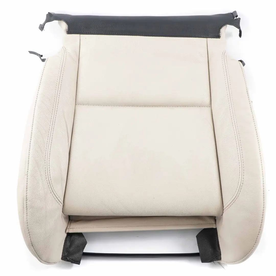 BMW E92 Sitzbezug vorne links rechts Sport Verkleidung Leder Dakota Oyster - SKU 7309399 - Teilenummer 7309399
