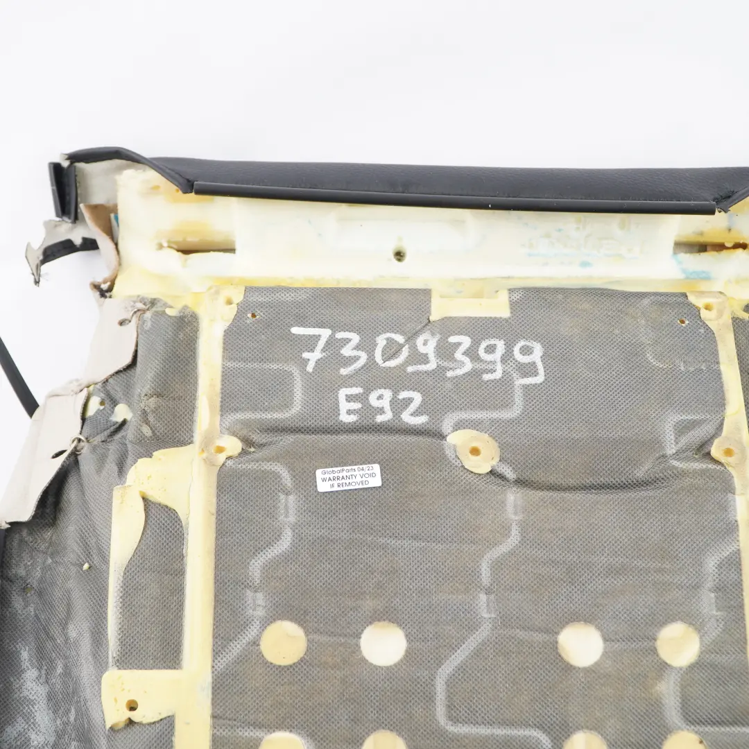 BMW E92 Funda Asiento Delantero Izquierdo Derecho Sport Cuero Dakota Oyster - SKU 7309399 - Número de pieza 7309399