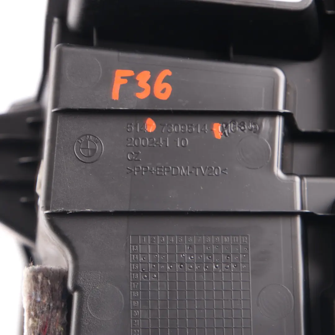 Schowek Na Narzędzia Wkład Bagażnika do BMW F36 o numerze 7309514 BMW F36 Schowek Na Narzędzia Wkład Bagażnika - SKU 7309514 - Numer Części 7309514