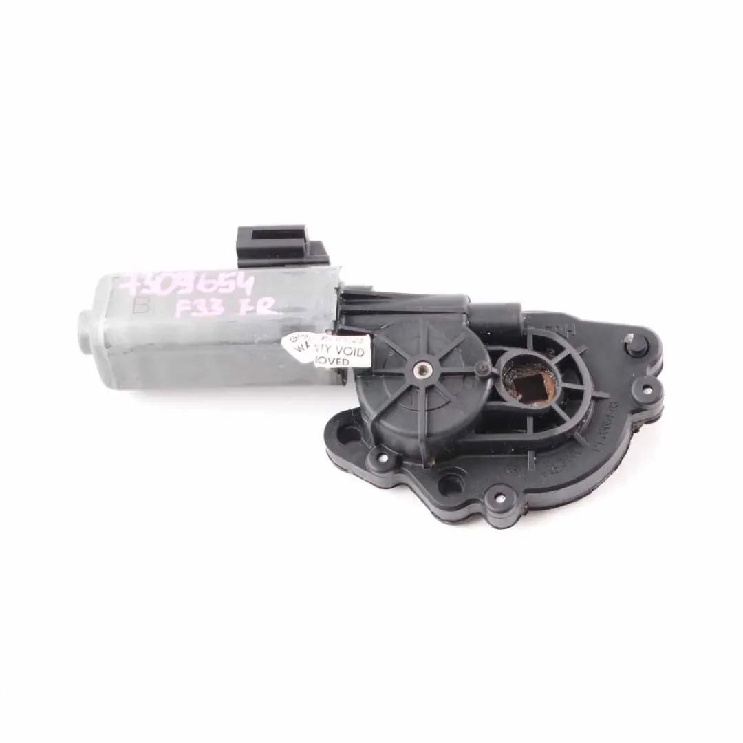 Seat Motor BMW F12 F33 Front Right O/S Backrest Adjustment Drive Motor - SKU 7309654 - Part number 7309654