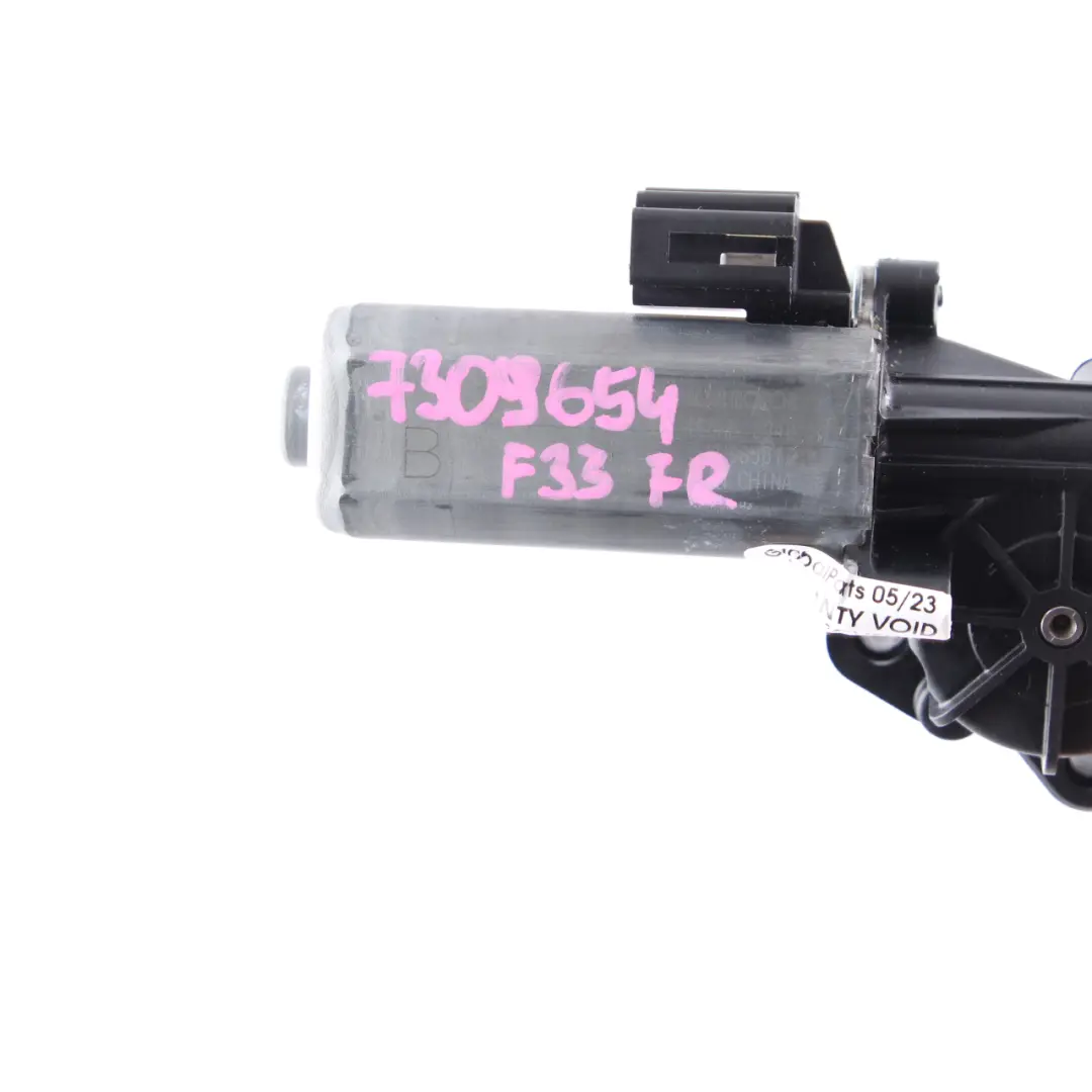 Seat Motor BMW F12 F33 Front Right O/S Backrest Adjustment Drive Motor - SKU 7309654 - Part number 7309654