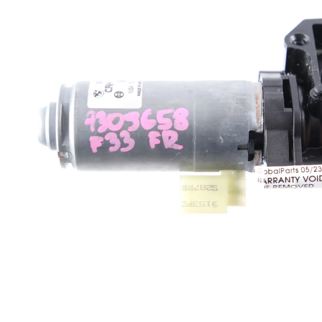 Front Right O/S Height Adjustment Drive Motor to Seat Motor BMW F12 F33 with Part number 7309658 Seat Motor BMW F12 F33 Front Right O/S Height Adjustment Drive Motor - SKU 7309658 - Part number 7309658
