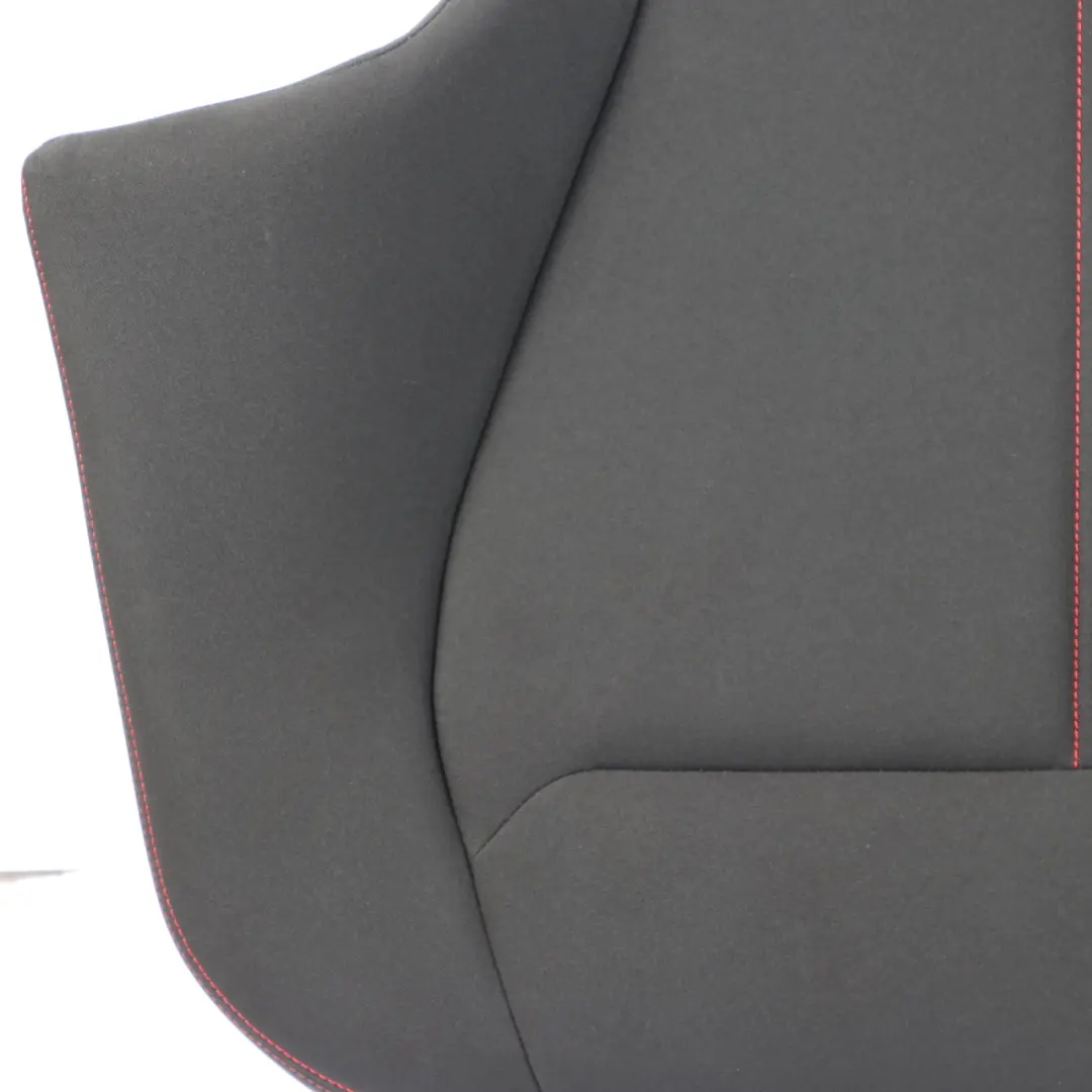 Bench Couch Sofa Cloth Fabric Anthracite Red BMW F30 Rear Seat - SKU 7309664 - Part number 7309664