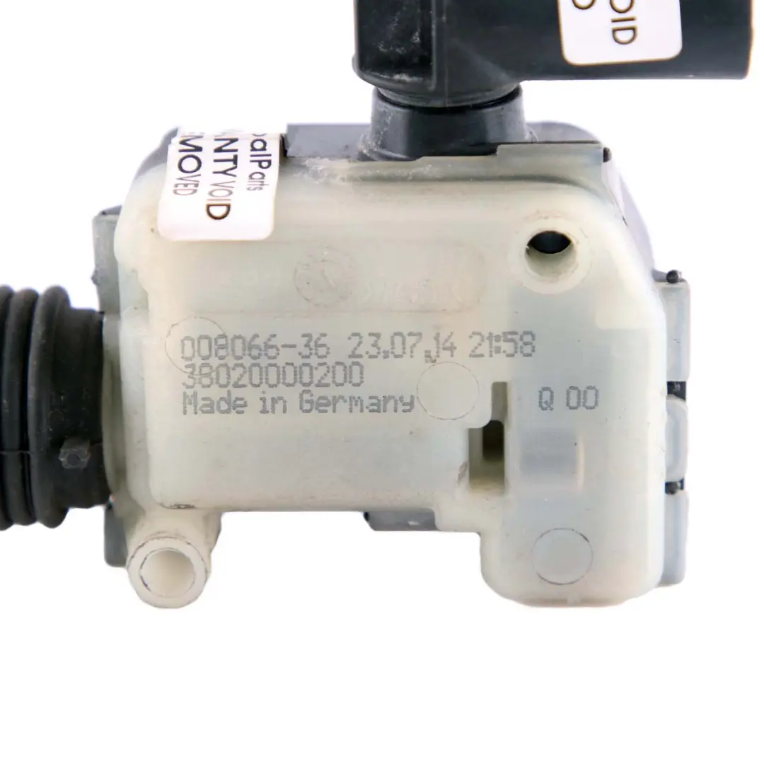 Filler Flap Cover Lock Actuator Unit to BMW F32 F82 F83 I3 I01 Fuel Tank with Part number 7309678 BMW F32 F82 F83 I3 I01 Fuel Tank Filler Flap Cover Lock Actuator Unit - SKU 7309678 - Part number 7309678