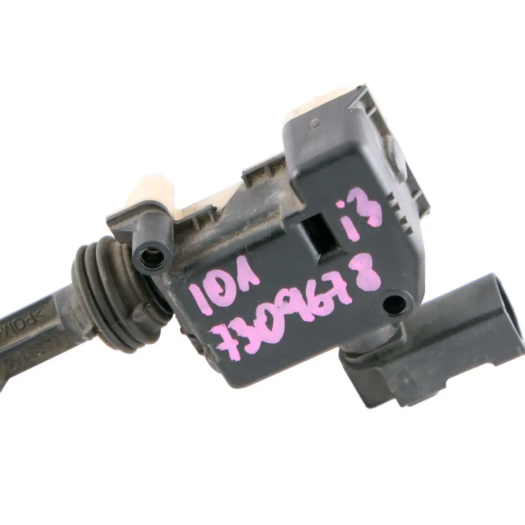 Filler Flap Cover Lock Actuator Unit to BMW F32 F82 F83 I3 I01 Fuel Tank with Part number 7309678 BMW F32 F82 F83 I3 I01 Fuel Tank Filler Flap Cover Lock Actuator Unit - SKU 7309678 - Part number 7309678