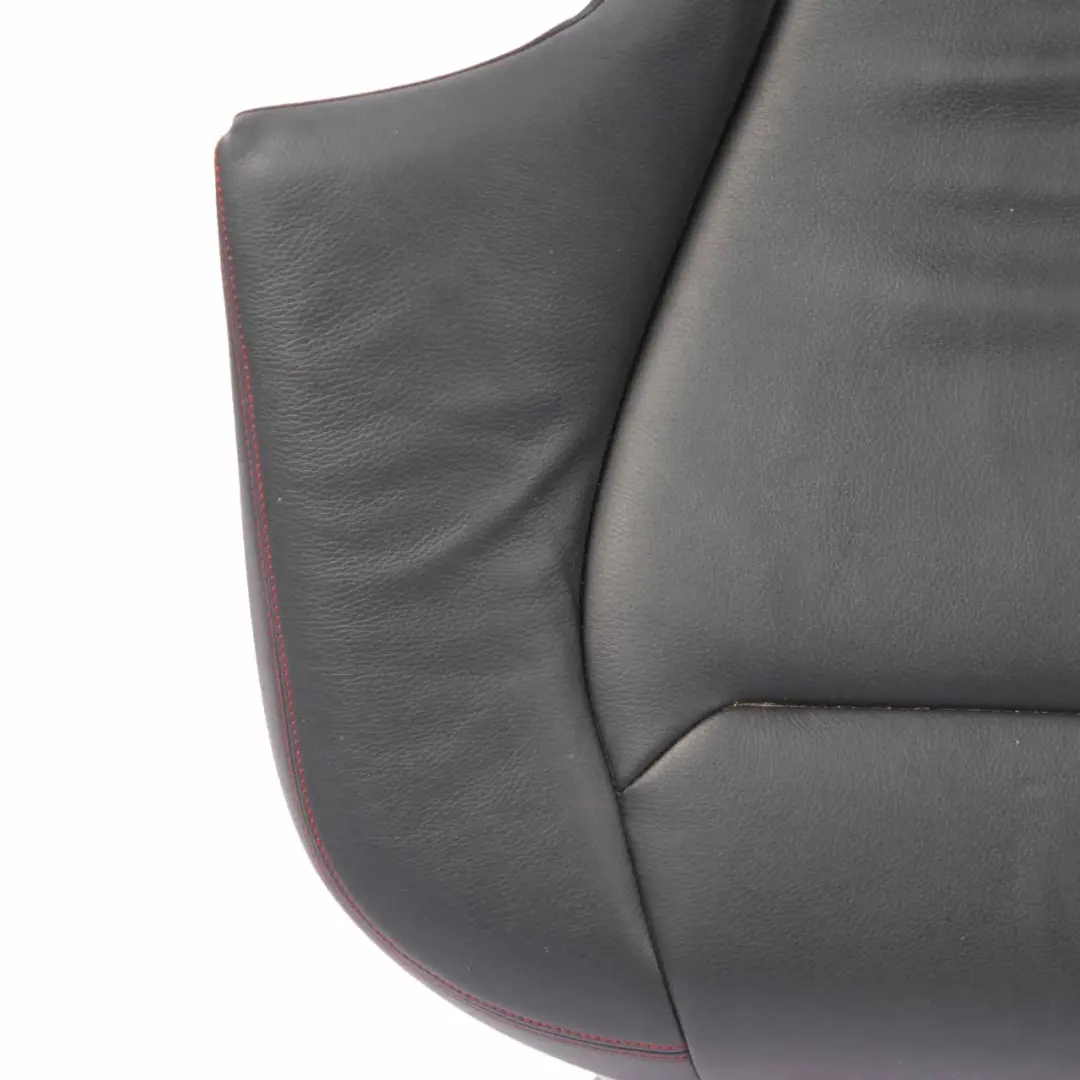 BMW F30 F31 Sitzbank Hinten Couch Sofa Sitzbezug Leder Dakota Schwarz Rot - SKU 7309690 - Teilenummer 7309690