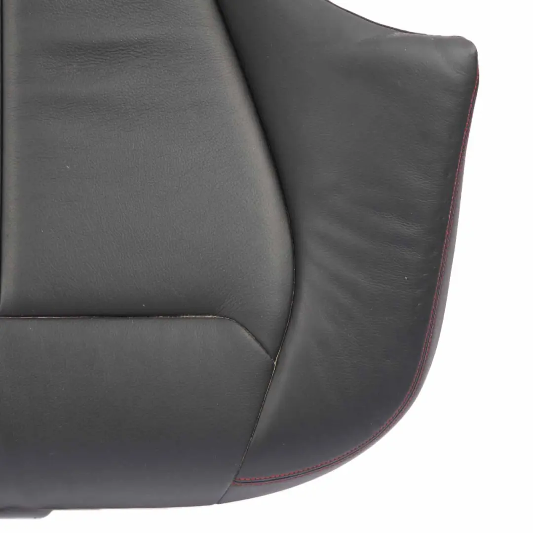 BMW F30 F31 Sitzbank Hinten Couch Sofa Sitzbezug Leder Dakota Schwarz Rot - SKU 7309690 - Teilenummer 7309690
