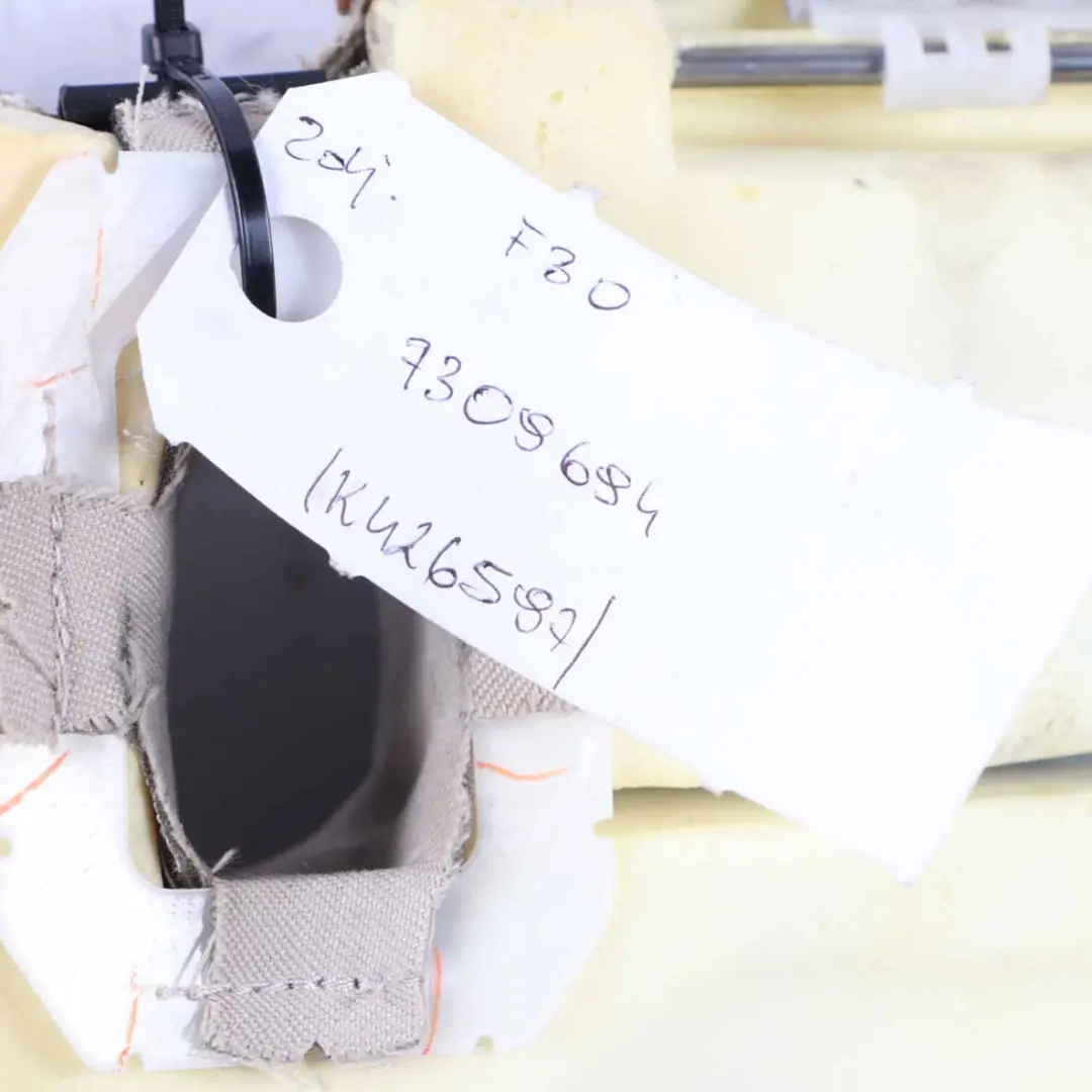 Bench Couch Sofa Cover Leather Dakota Oyster to BMW F30 Rear Seat with Part number 7309694 BMW F30 Rear Seat Bench Couch Sofa Cover Leather Dakota Oyster - SKU 7309694 - Part number 7309694