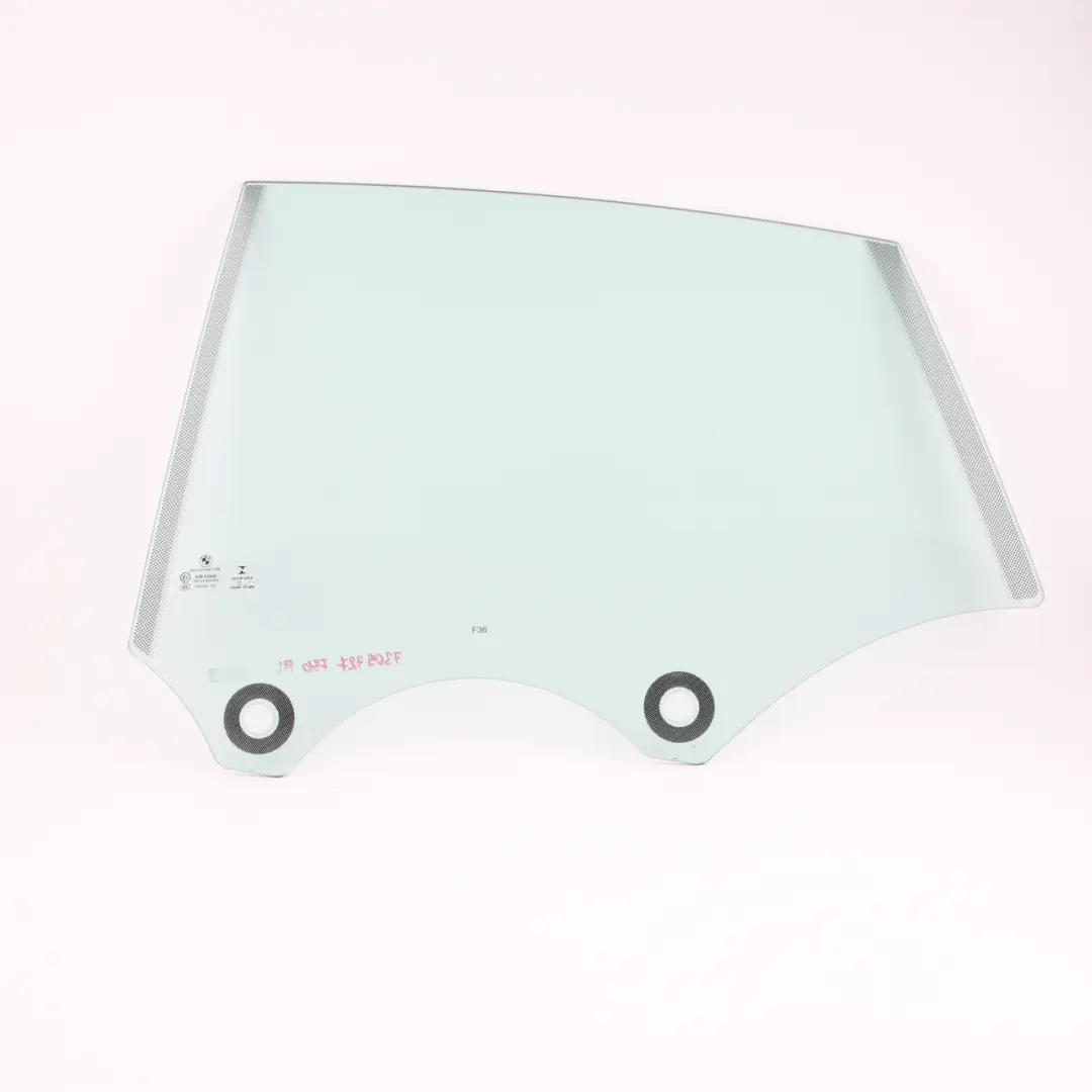 Fenêtre Latérale Porte Arrière Gauche Vitrage AS2 pour BMW F36 Gran Coupe à propos du numéro de pièce 7309727 BMW F36 Gran Coupe Fenêtre Latérale Porte Arrière Gauche Vitrage AS2 - SKU 7309727 - Numéro de pièce 7309727