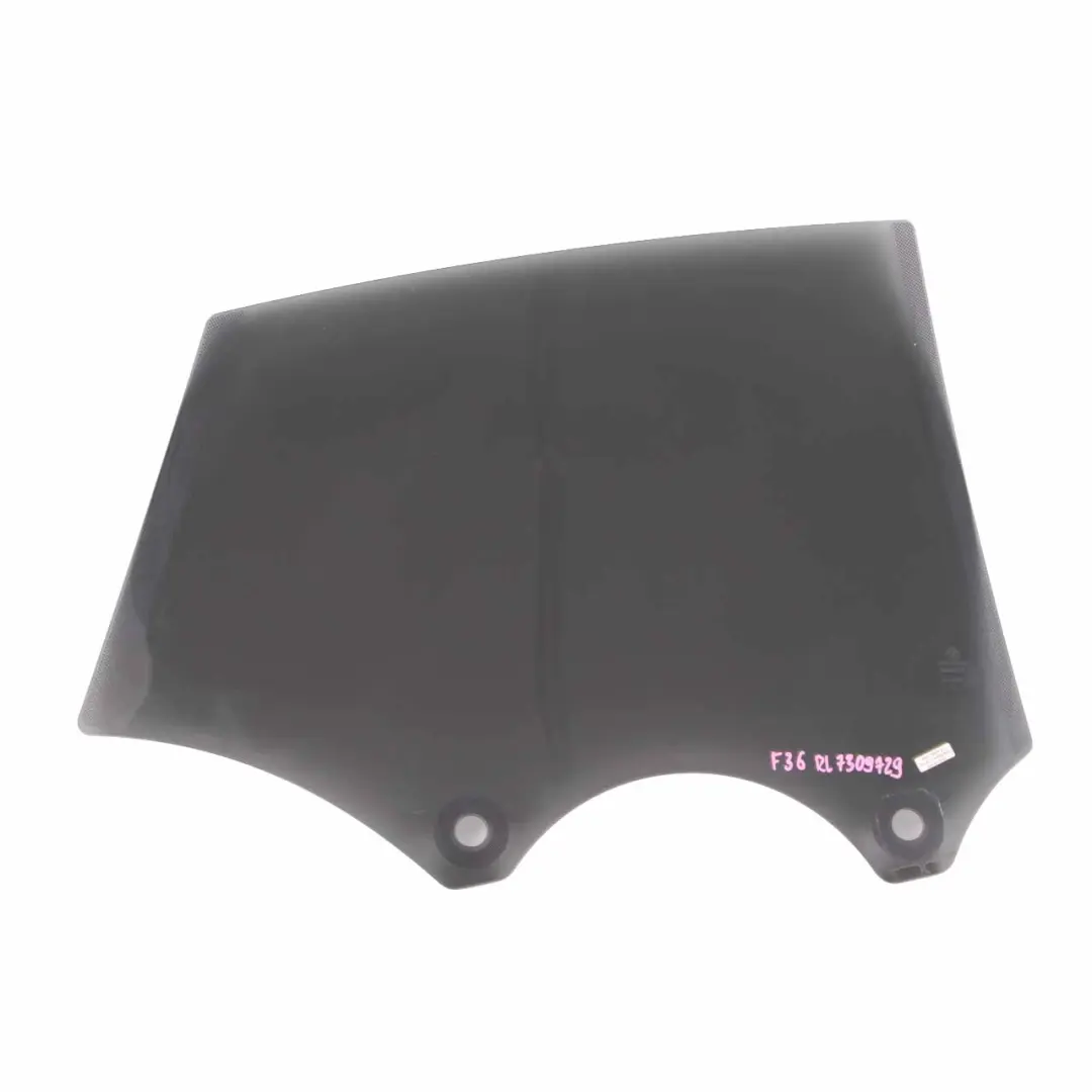 BMW F36 Finestrino Laterale Porta Posteriore Sinistra Oscurato Nero AS3 - SKU 7309729 - Numero di parte 7309729