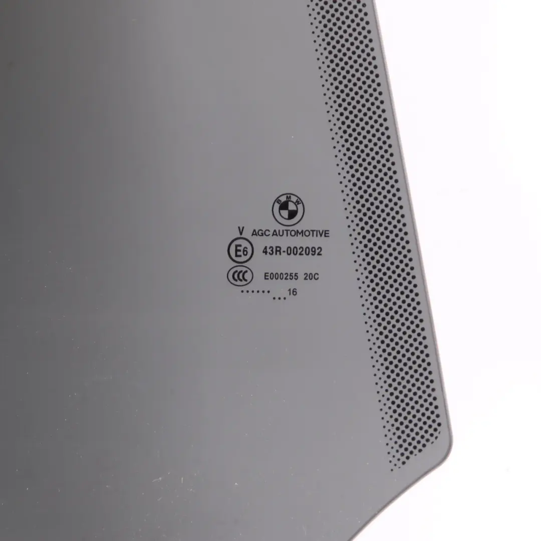 Seitenfenster Tür Hinten Rechts Glasverglasung Getönt AS3 für BMW F36 mit Teilenummer 7309730 BMW F36 Seitenfenster Tür Hinten Rechts Glasverglasung Getönt AS3 - SKU 7309730 - Teilenummer 7309730