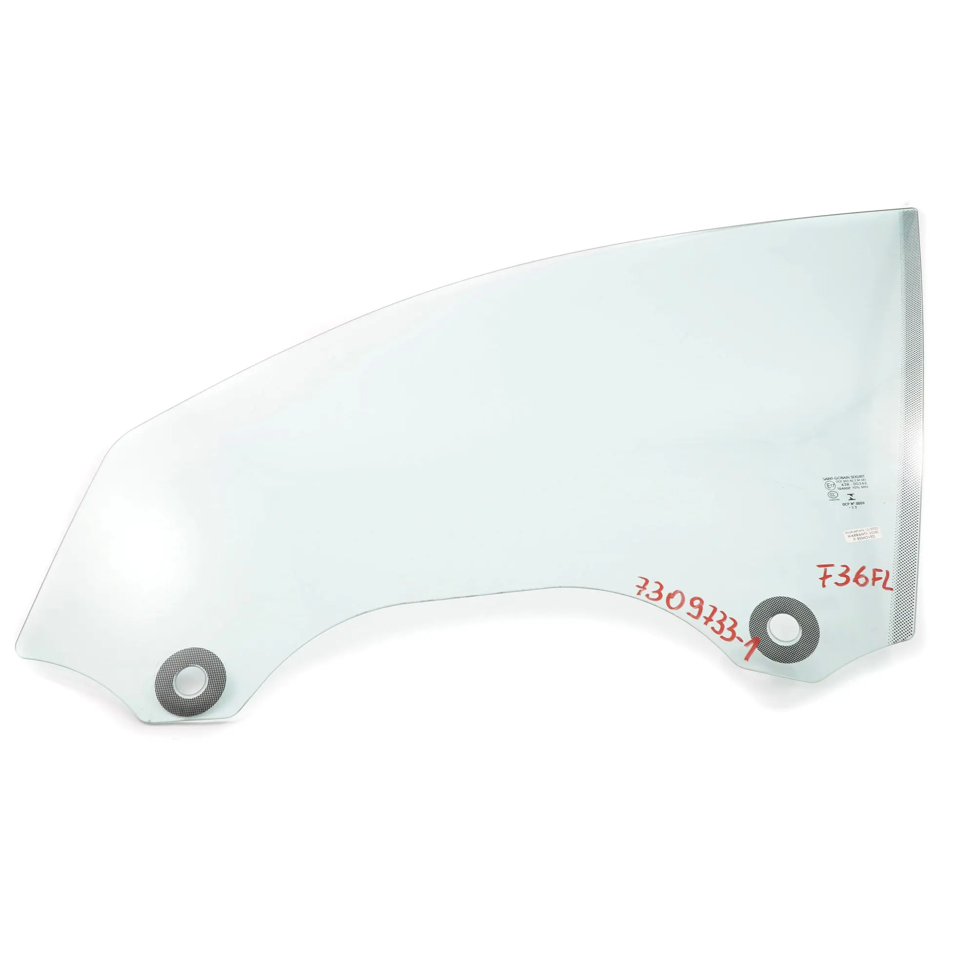 BMW F36 Ventana Lateral Verde Puerta Delantera Izquierda Vidrio Acristalamiento