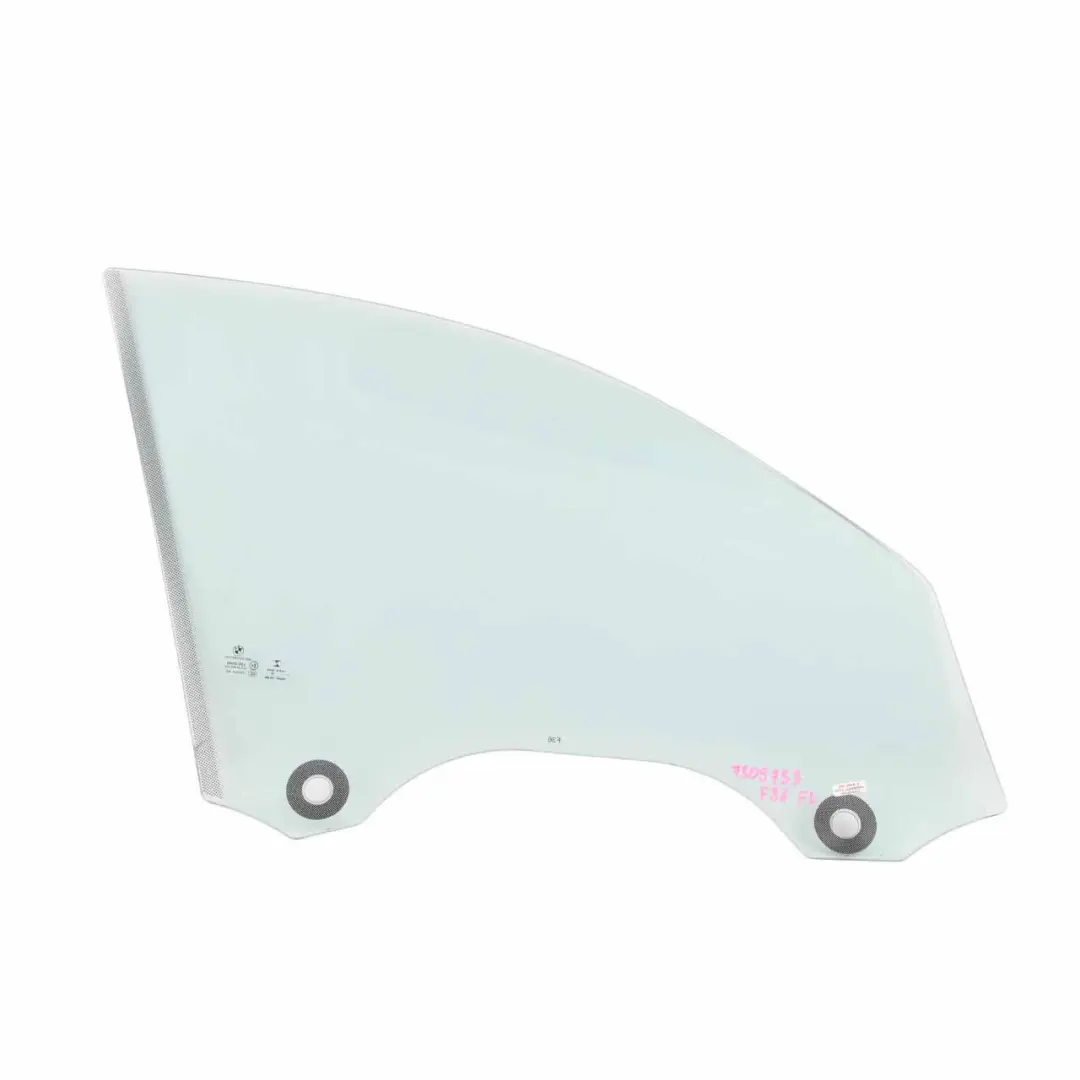 BMW F36 Side Window Green Door Front Left N/S Glass Glazing AS2 - SKU 7309733 - Part number 7309733