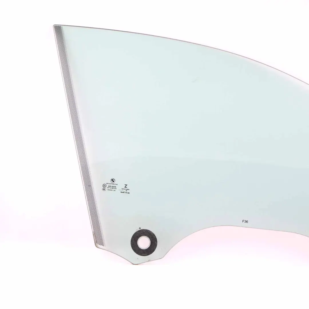 BMW F36 Seitenfenster Grün Tür Vorne Rechts Glasverglasung AS2 - SKU 7309734 - Teilenummer 7309734
